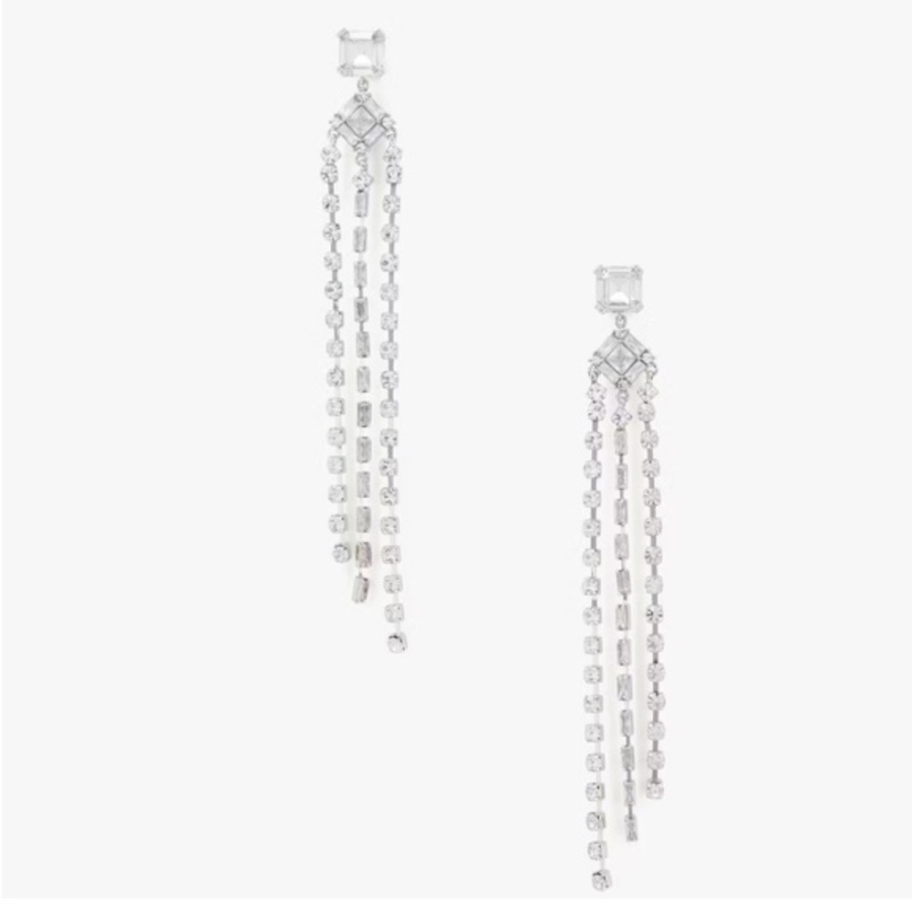 NWT Kate Spade Shimmy Fringe Earrings